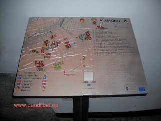 Plano 3d tactil braille Almagro Castilla la Mancha 3