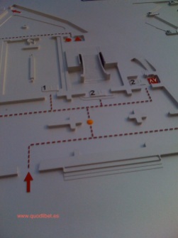 Plano 3d tactil braille CORT Ayuntamiento de Palma de Mallorca